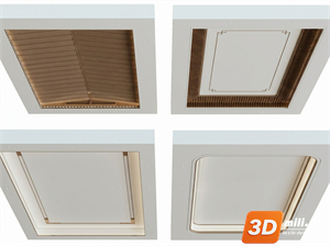 Ceiling Decoration Skp Files